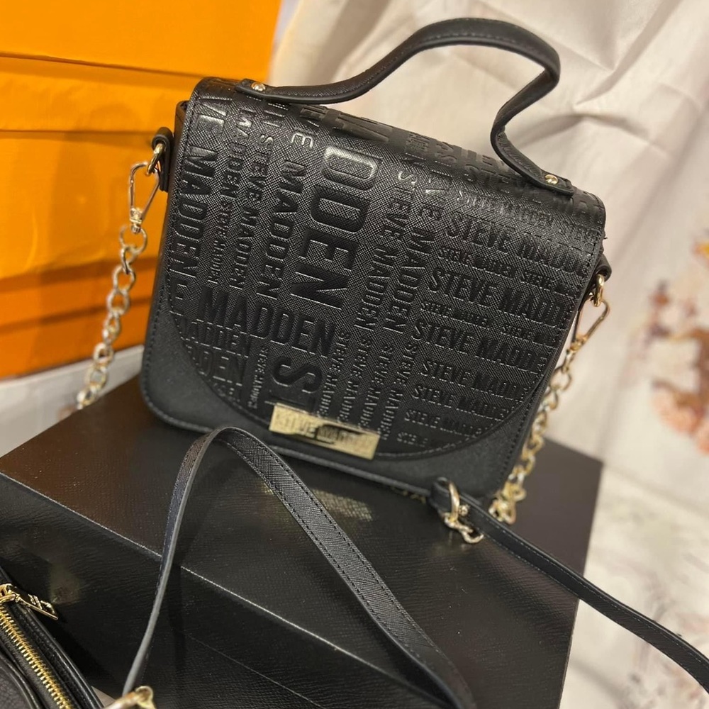 Steve Madden Black Crossbody Bag